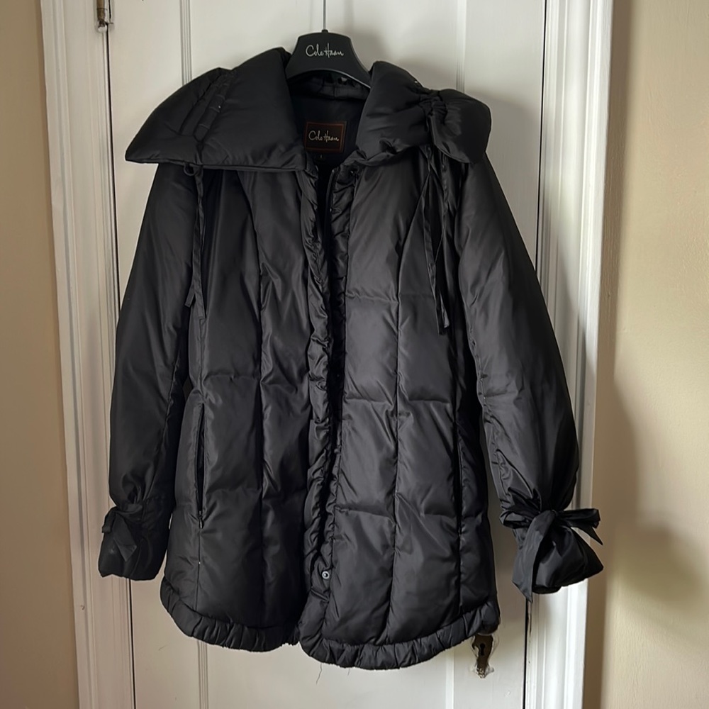 Cole Haan Black Winter Coat